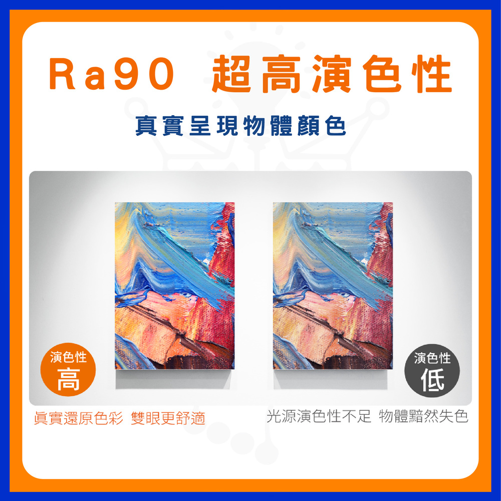 光源演色性不足 物體黯然失色