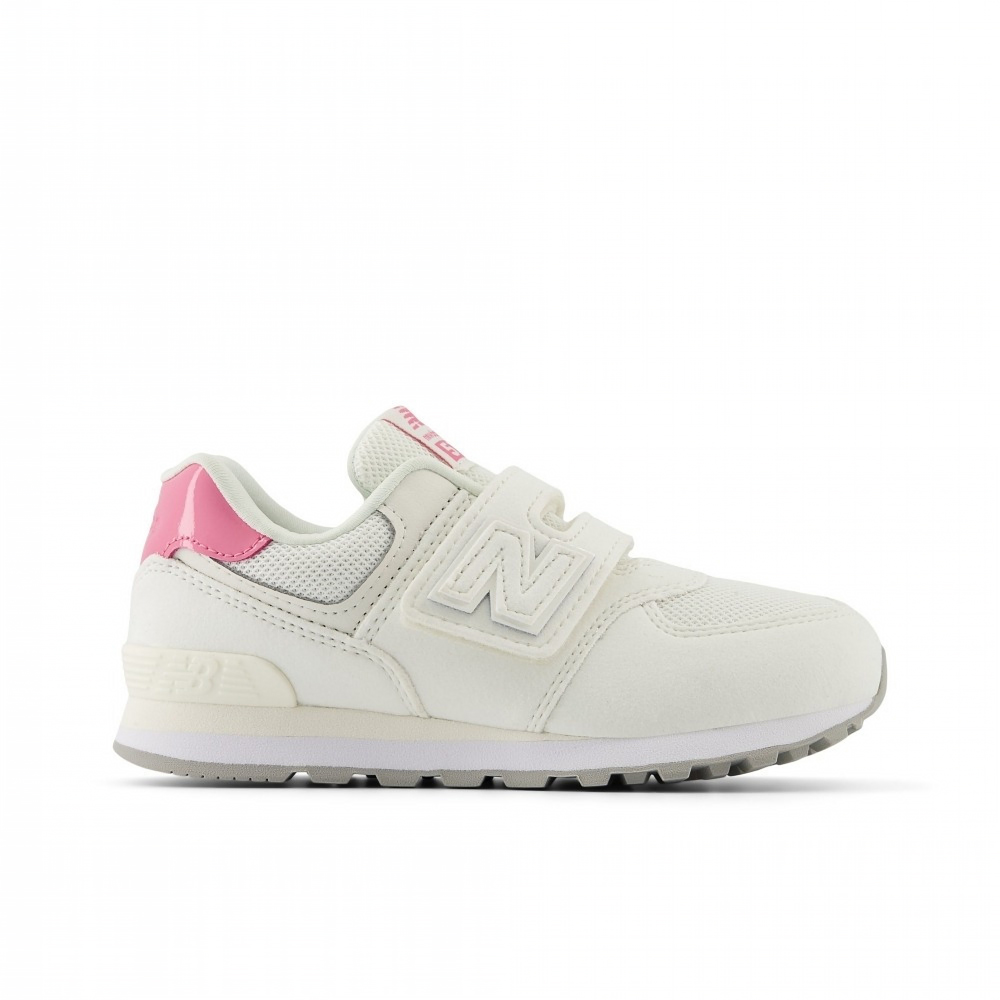 NEW BALANCE 運動鞋 童鞋 中童 兒童 米白粉 P