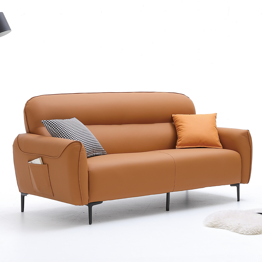 MUNA 家居 580-8型貓抓皮三人沙發(沙發 皮沙發 三