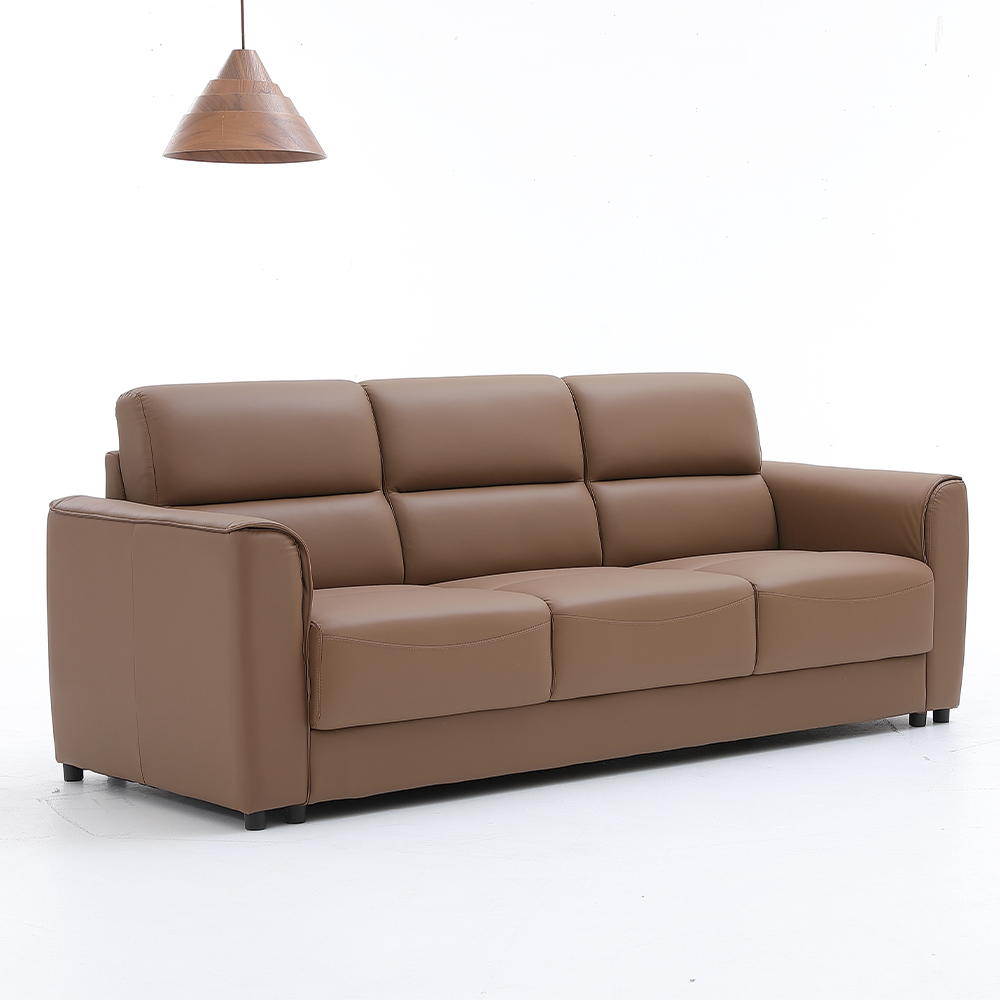 MUNA 家居 2193型貓抓皮三人沙發(沙發 皮沙發 三人