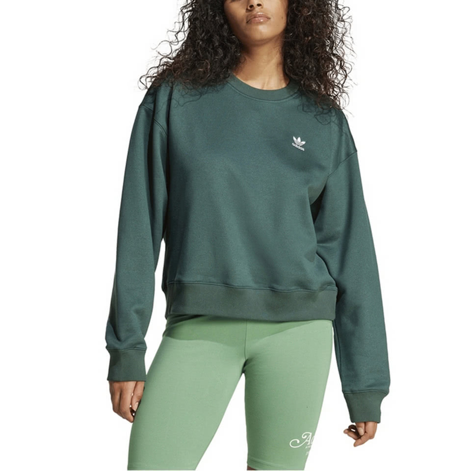 adidas 愛迪達 圓領長袖T恤 運動 休閒 TREFOI