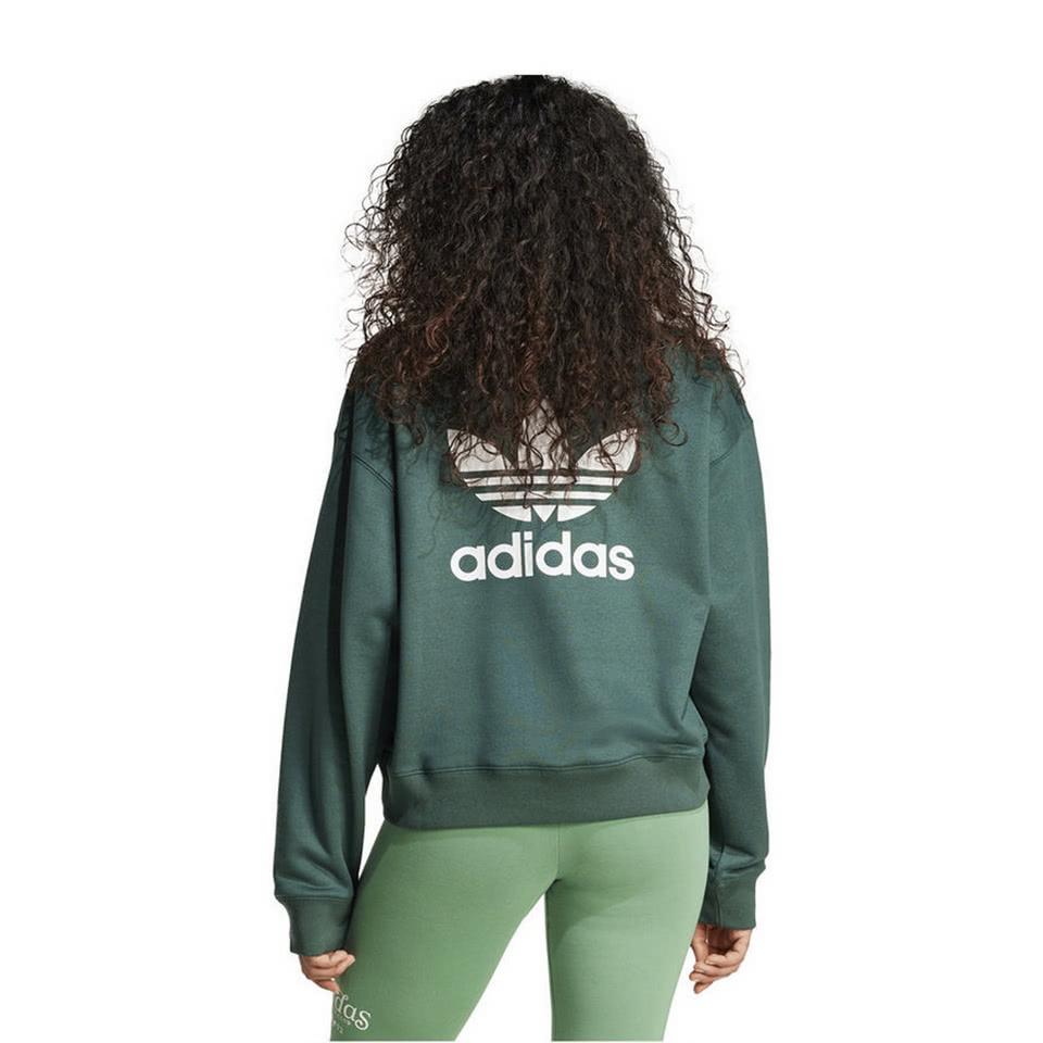 adidas 愛迪達 圓領長袖T恤 運動 休閒 TREFOI