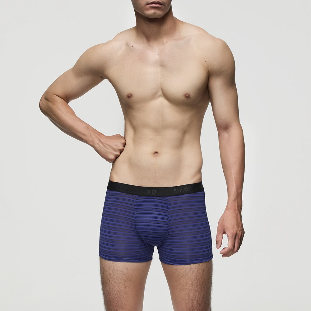 Mr. DADADO 黑標系列 M-3L貼身中腰四角男內褲 