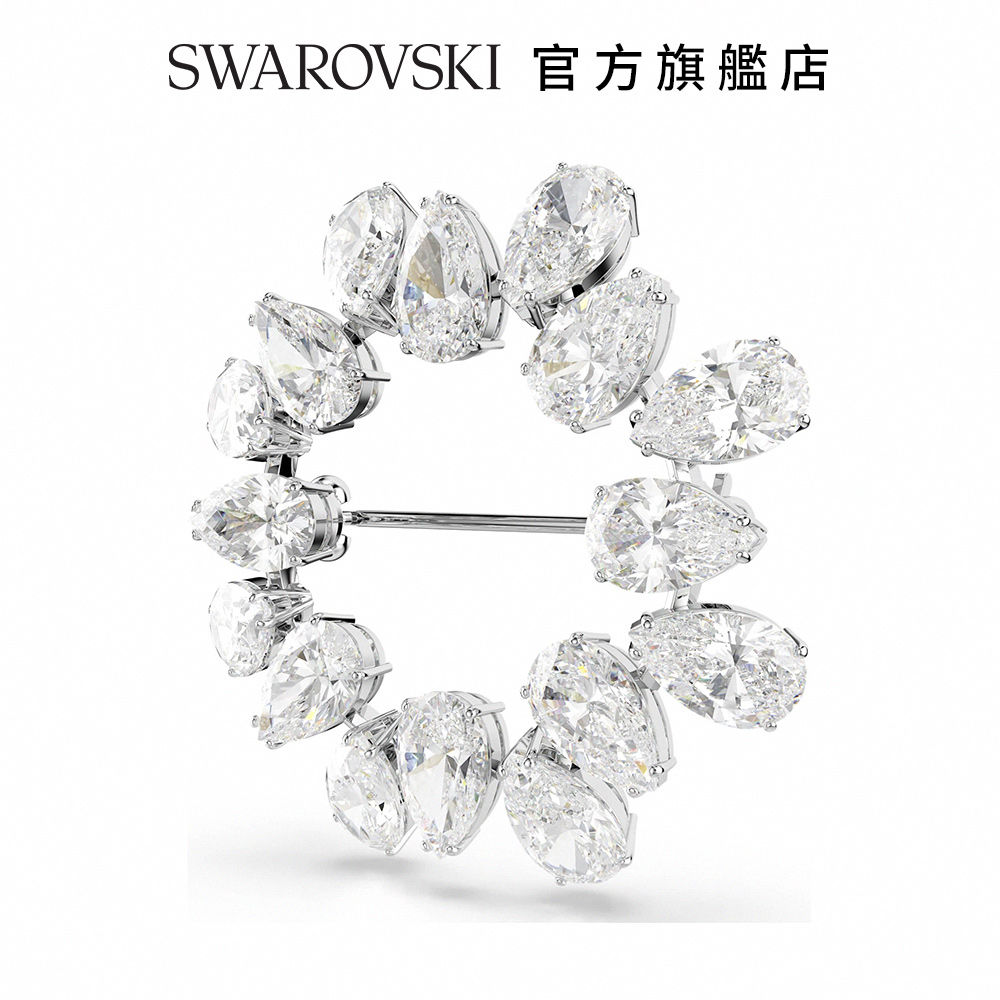 SWAROVSKI 施華洛世奇 Matrix 胸針梨形切割 
