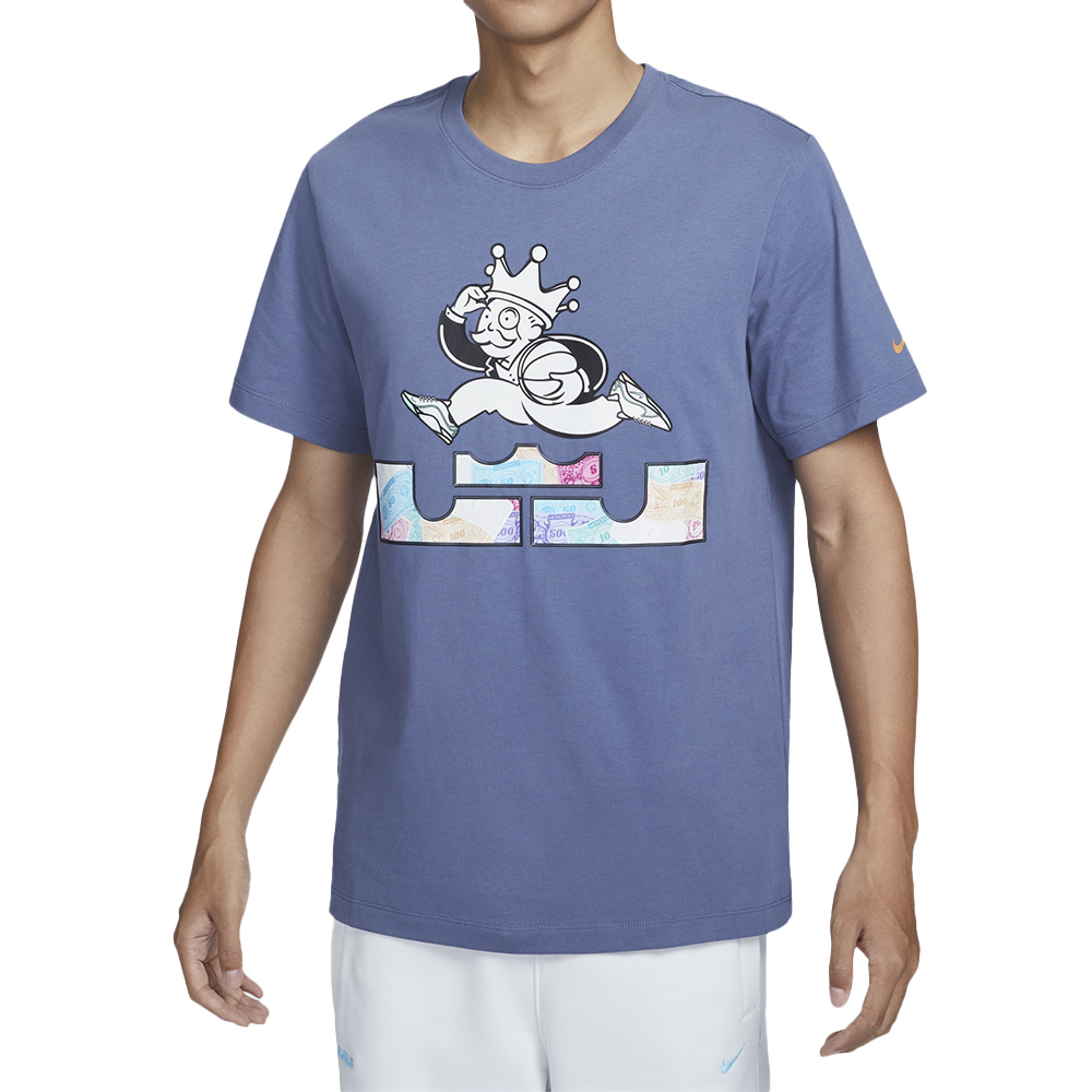 NIKE 耐吉 LBJ M NK Tee Monopoly 