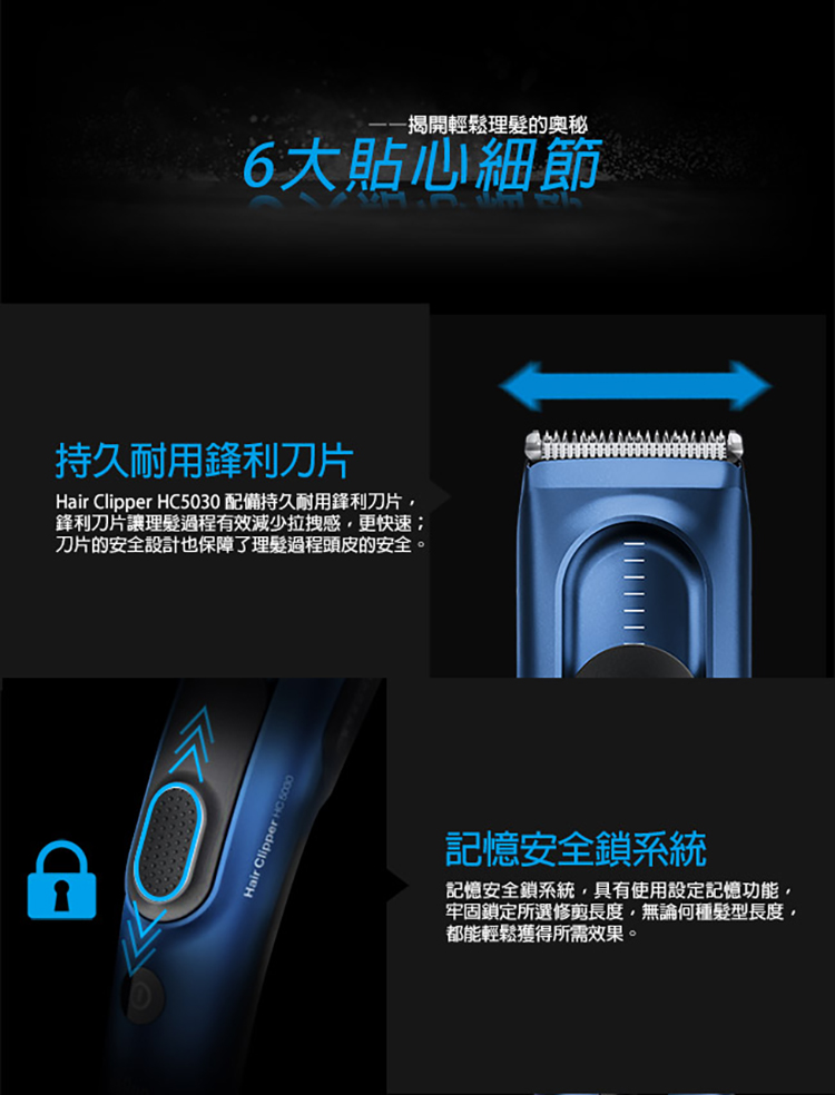 Hair Clipper HC5030 éåæä¹èç¨éå©åç,