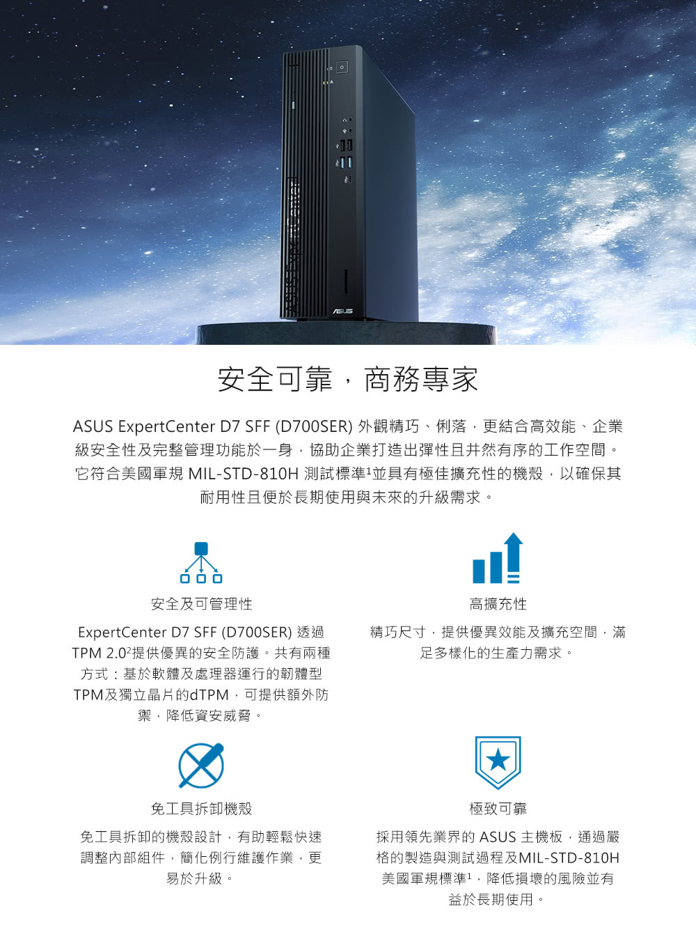 ASUS 華碩 i5 GT1030 十核商用電腦(D700S ASUS 華碩 i5 GT1030 十核商用電腦(D700S