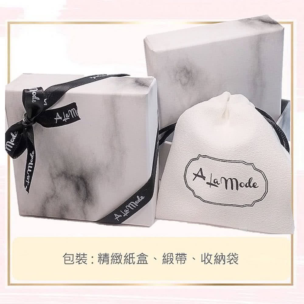 opolll可 包裝精緻紙盒、緞帶、收納袋 