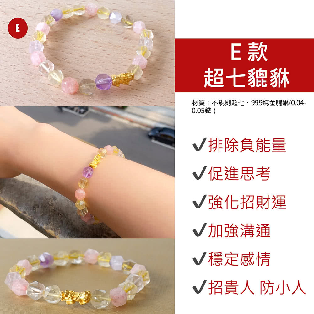 材質不規則超七、 999純金貔貅0.04