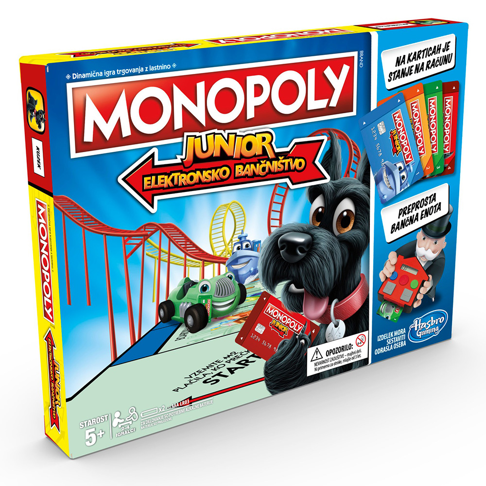 MONOPOLY 地產大亨 入門電子銀行版 E1842好評推