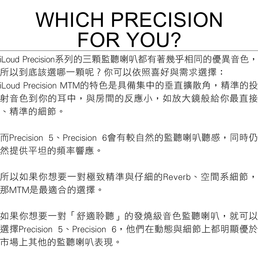 IK Multimedia iLoud Precision 6 - 詳情13