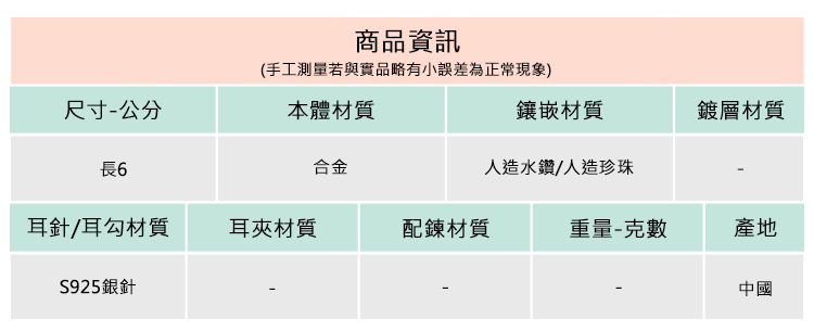 手工測量若與實品略有小誤差為正常現象