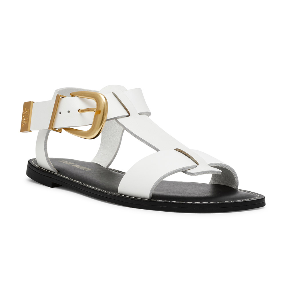 steve madden BRAELYNN 工字金扣羅馬涼鞋
