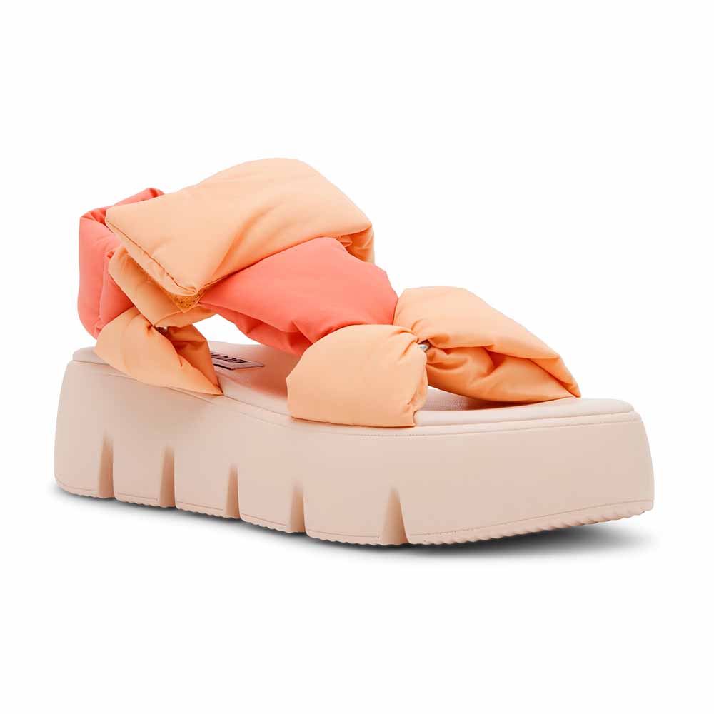 steve madden BONKERS 布面粗帶厚底涼鞋(