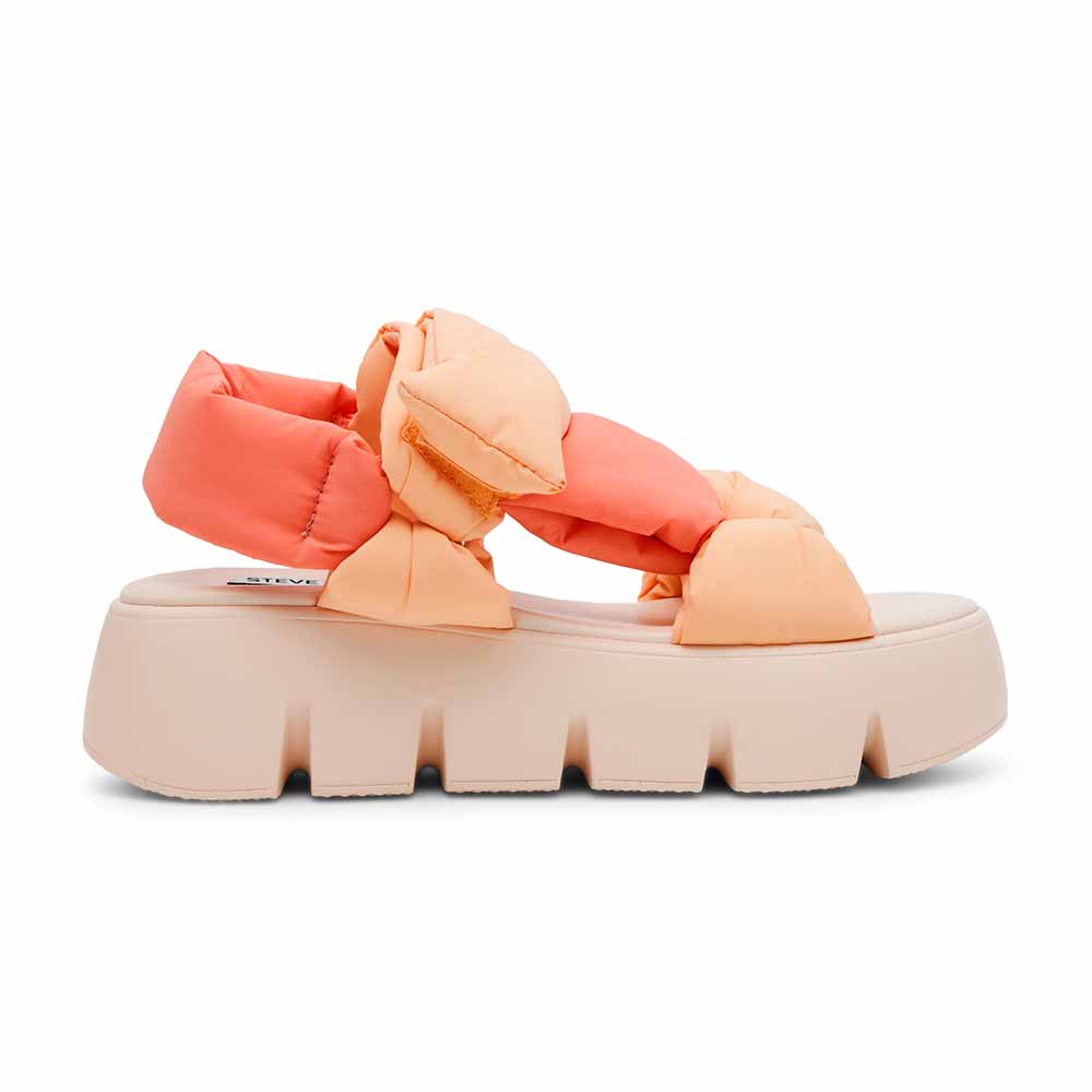 steve madden BONKERS 布面粗帶厚底涼鞋(