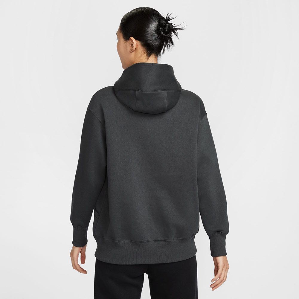 NIKE 耐吉 外套 女 運動連帽外套 寬鬆版型 磨毛 AS