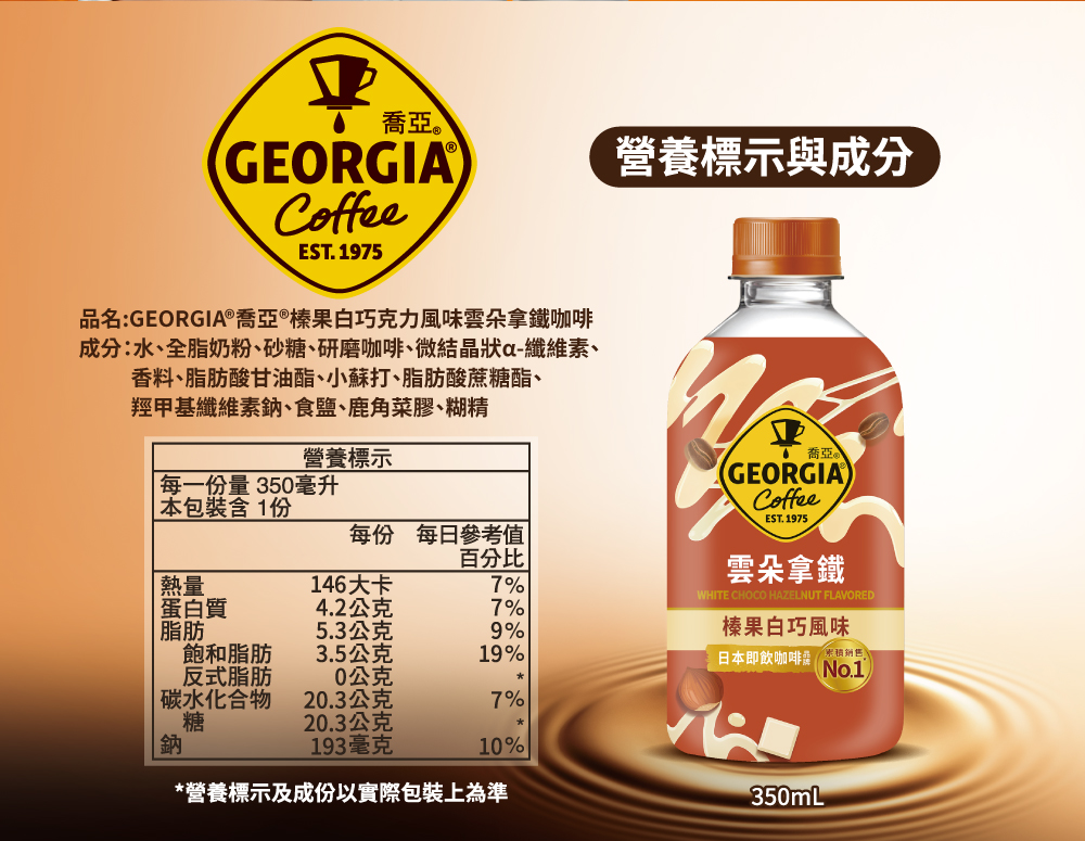 成分水、全脂奶粉、砂糖、研磨咖啡、微結晶狀a纖維素、