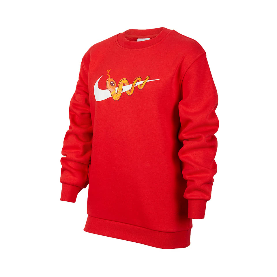 NIKE 耐吉 K NSW CLUB FLC CREW HB