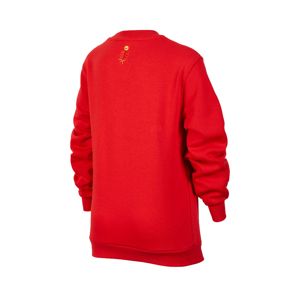 NIKE 耐吉 K NSW CLUB FLC CREW HB