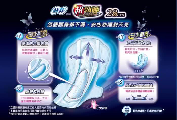 Sofy 蘇菲 超熟睡超薄細緻棉柔28cm(14片x6包/組