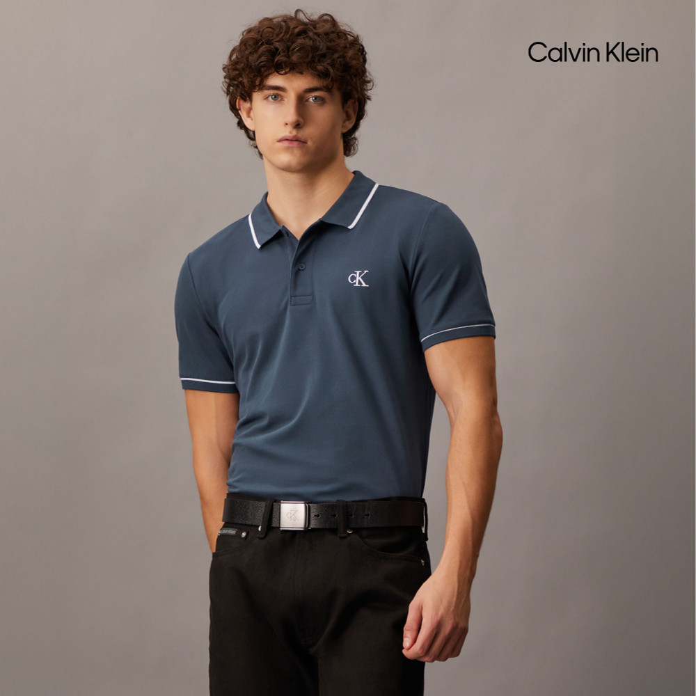 Calvin Klein 官方旗艦館 CK 修身 Polo 