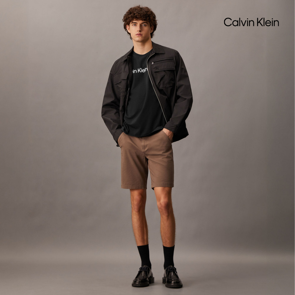 Calvin Klein 官方旗艦館 CK 經典標誌短袖 T