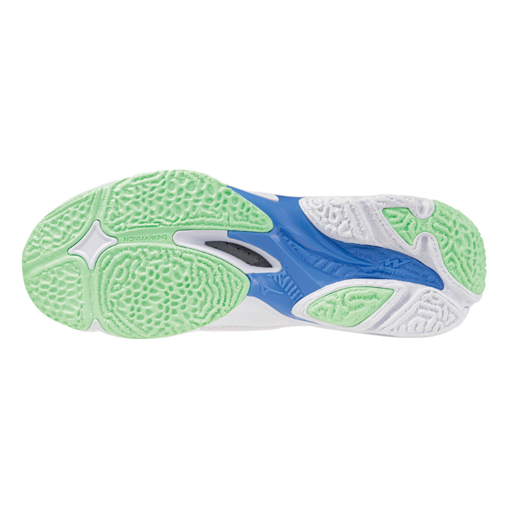 MIZUNO 美津濃 排球鞋 男鞋 女鞋 運動鞋 白綠 LI