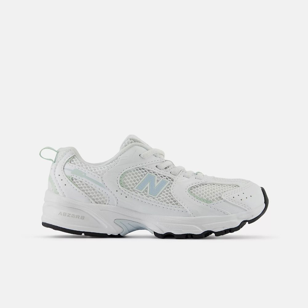 NEW BALANCE NB 運動鞋 童鞋 中童 兒童 白藍