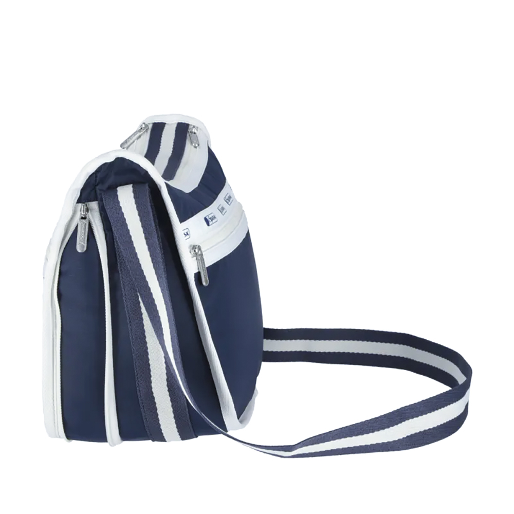Lesportsac 經典款斜背包(條紋海軍藍)好評推薦
