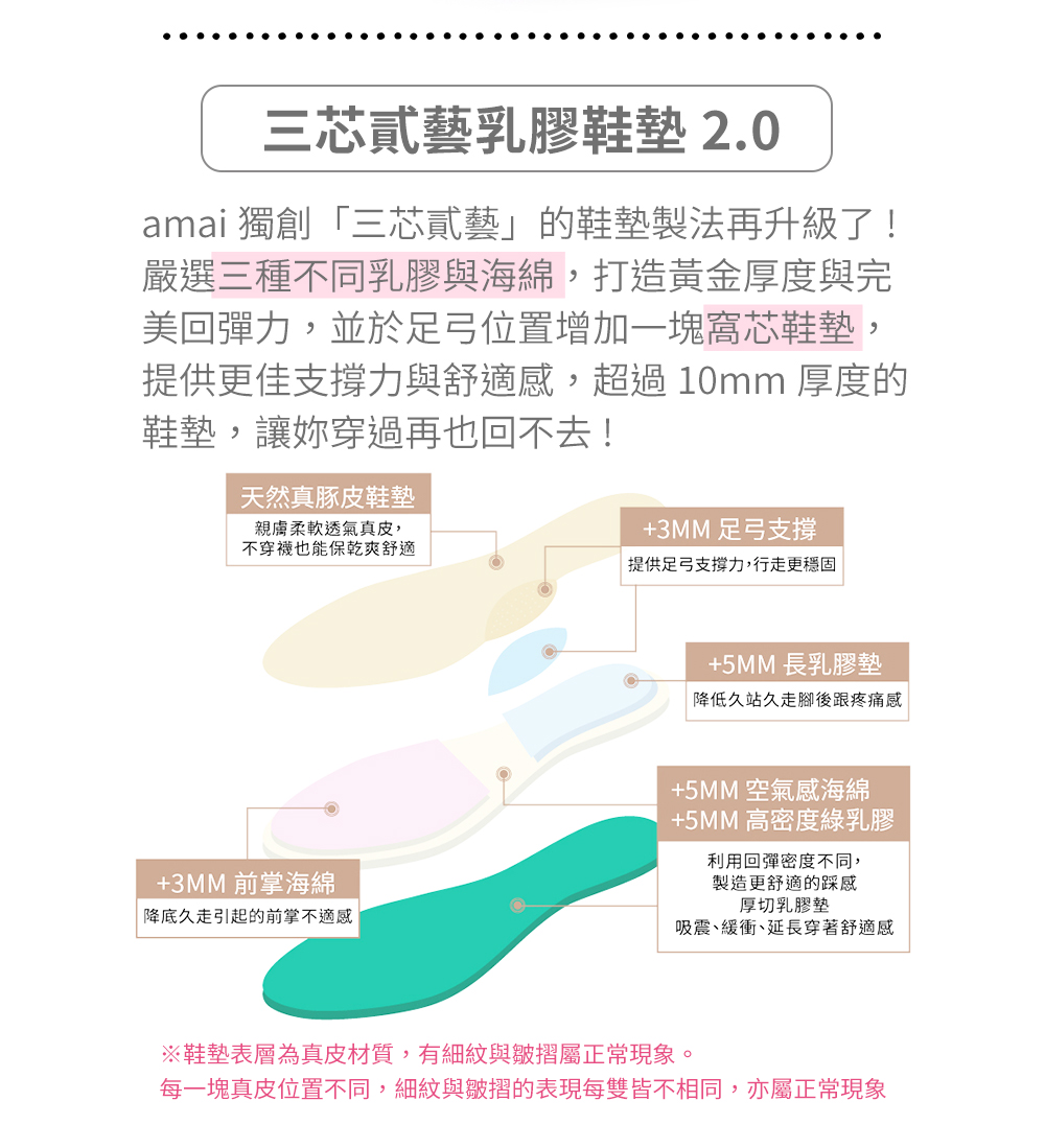 amai 時尚異材質拼色菱格小香風厚底休閒鞋 休閒鞋 懶人鞋