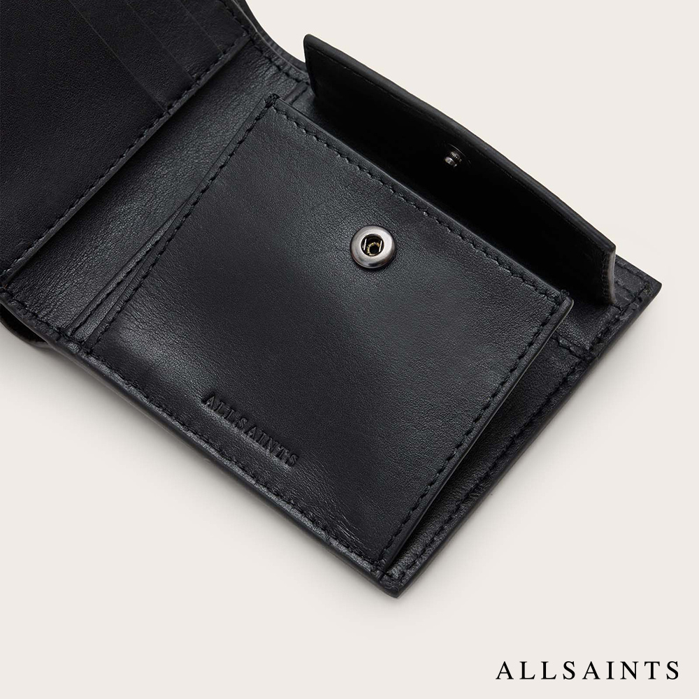 ALLSAINTS DELPH ORLANDO 牛皮短夾 M
