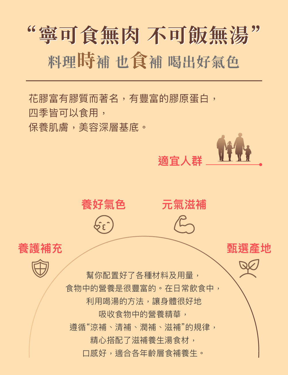 仁濟中藥 花膠螺肉紅棗燉湯包 每包82g(魚膠湯、膠原蛋白湯