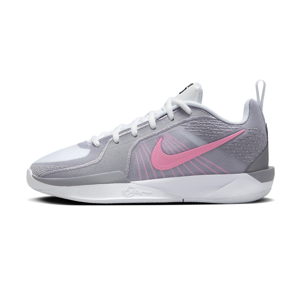 NIKE 耐吉 Sabrina 2 女鞋 大童 銀白粉色 莎