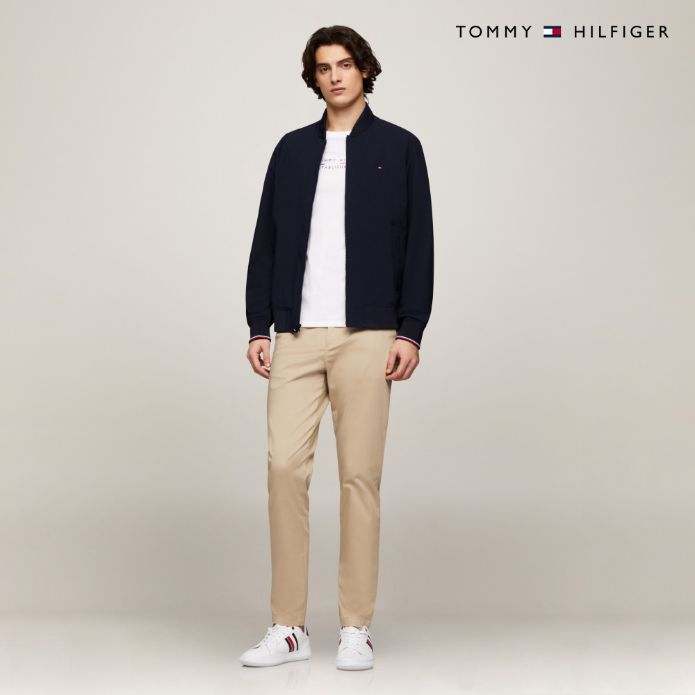 Tommy Hilfiger 官方旗艦館 輕盈飛行員外套_藍