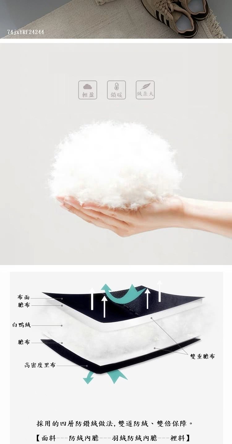 米蘭精品 真羽絨90%鴨絨羽絨外套(韓系田園風碎花女夾克2色 米蘭精品 真羽絨90%鴨絨羽絨外套(韓系田園風碎花女夾克2色