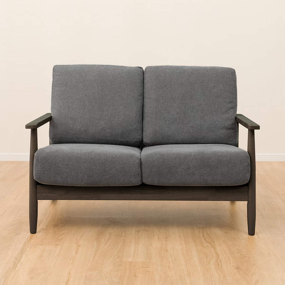 NITORI 宜得利家居 ◎布質2人用沙發 IG01 DGY