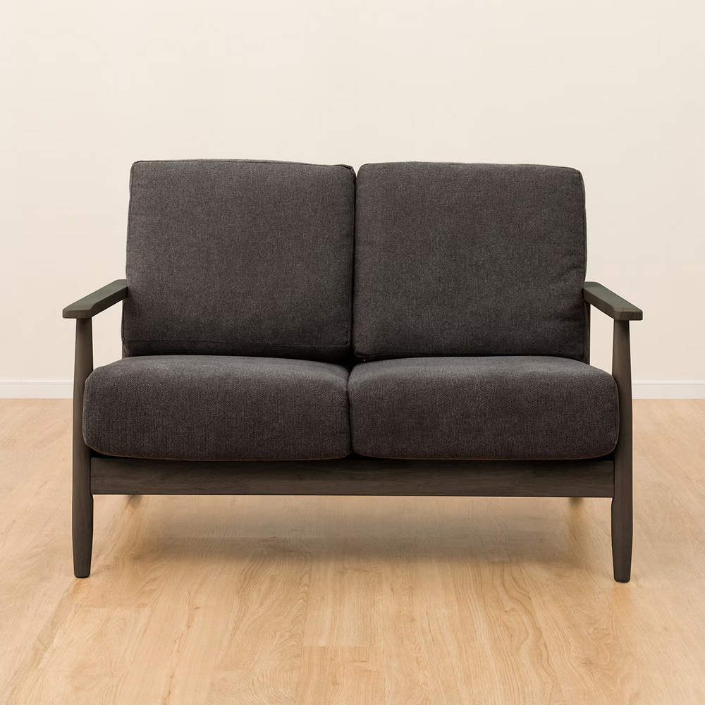 NITORI 宜得利家居 ◎布質2人用沙發 IG01 BK/