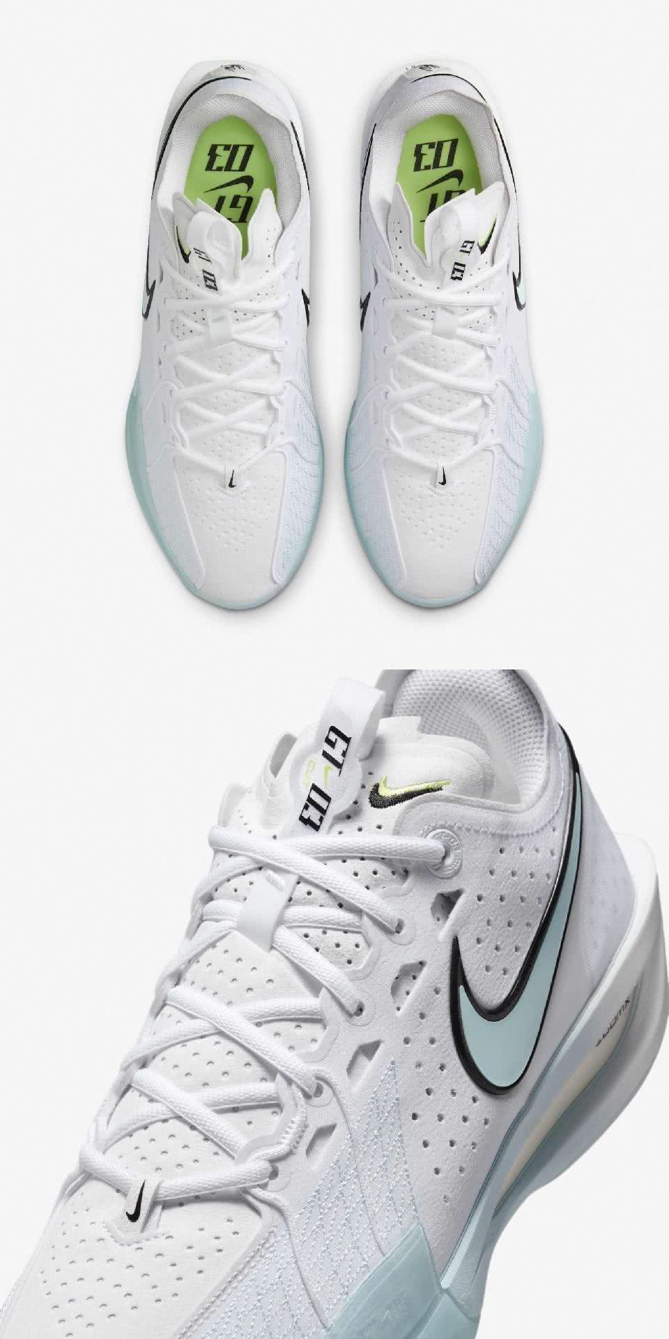 NIKE 耐吉 籃球鞋 G.T. Cut 3 EP 男鞋 白