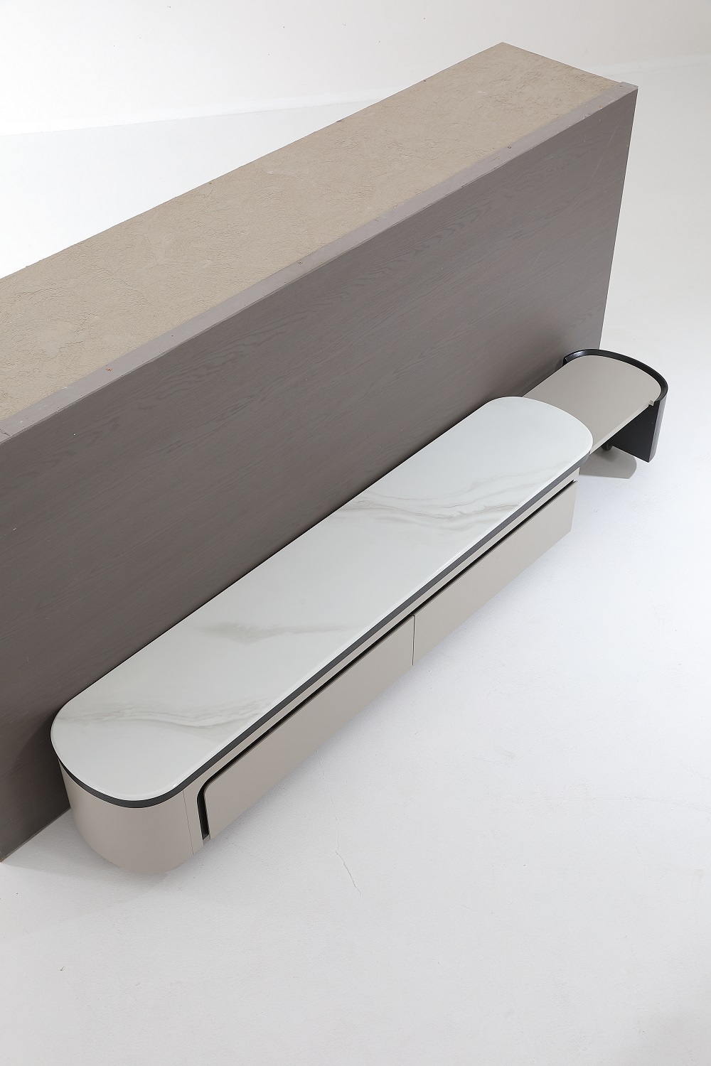 MUNA 家居 611-200型6.6尺玻璃伸縮電視櫃/抽屜