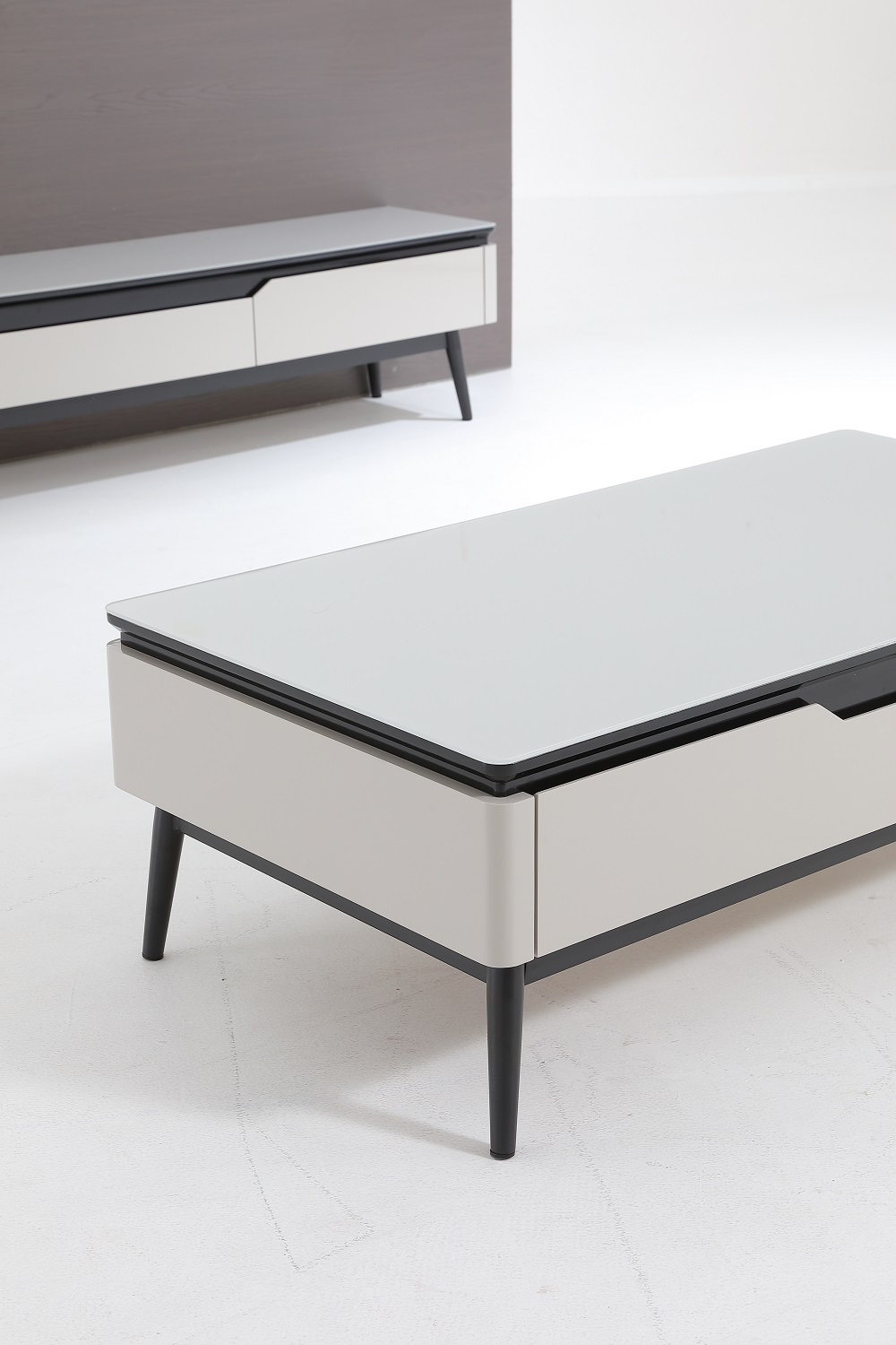 MUNA 家居 AD829型6.6尺玻璃電視櫃(長櫃 電視櫃