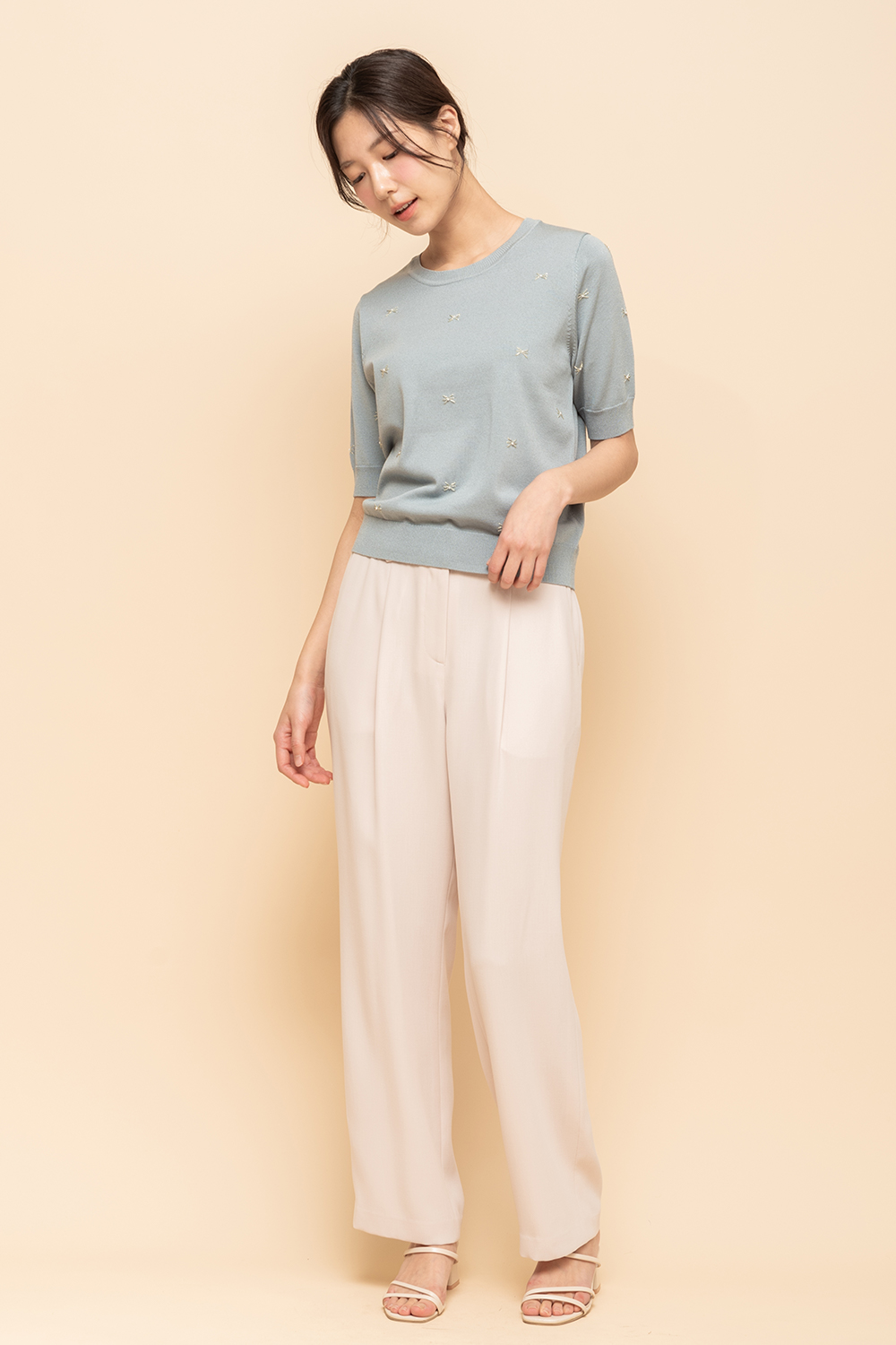 perng yuh 芃諭名品 都會柔調 前褶 西裝褲(202