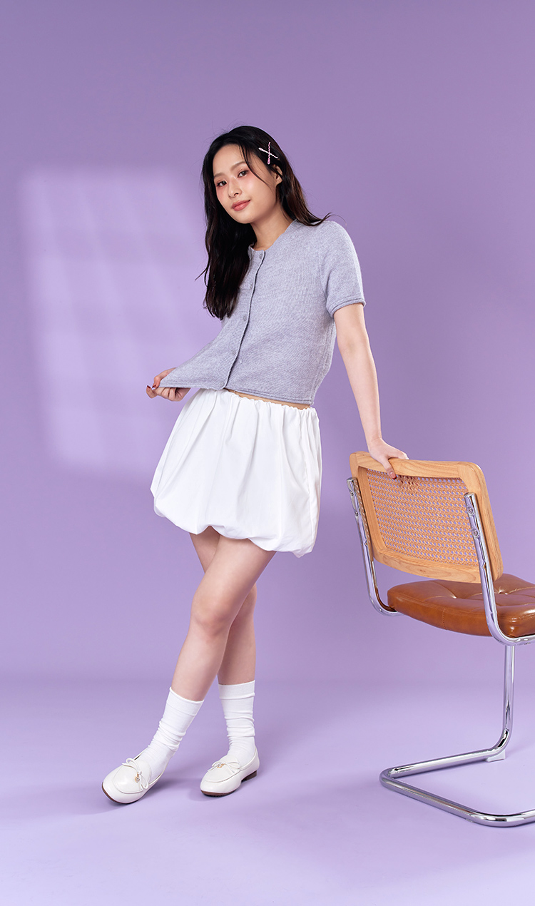 DIANA 真皮細帶蝴蝶結平底樂福鞋(米色)好評推薦