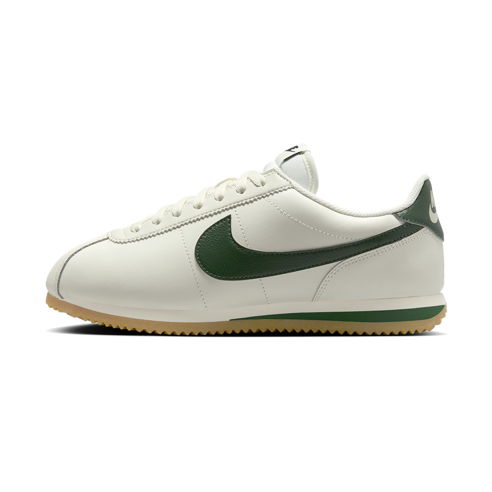NIKE 耐吉 Cortez 女鞋 米白綠色 運動 休閒 復
