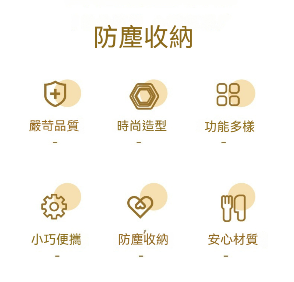 Dagebeno荷生活 加厚材質透氣便攜牙套收納盒 防塵大容