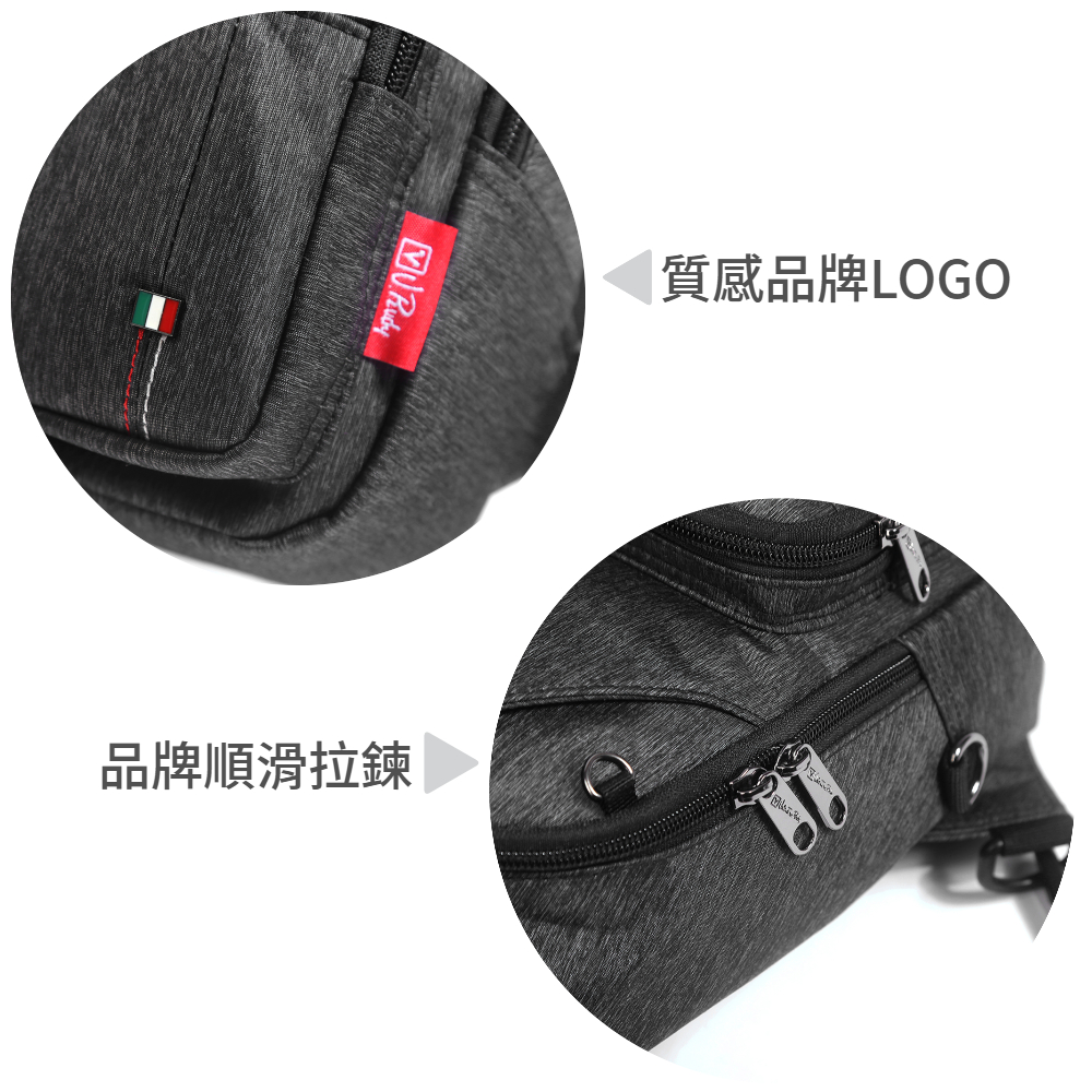 質感品牌LOGO 品牌順滑拉鍊 