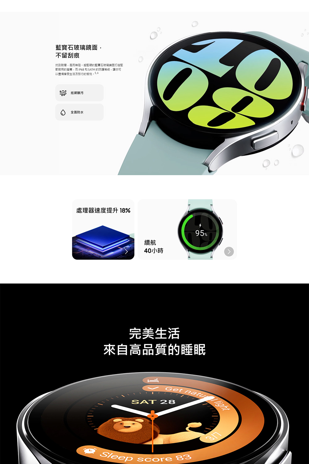 SAMSUNG三星 Galaxy Watch 6 R935 - 詳情4