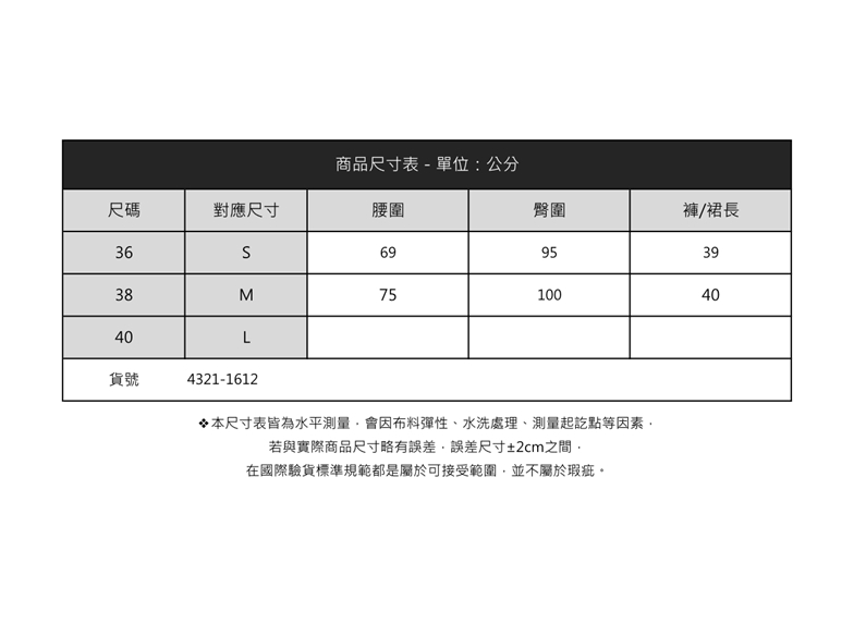 Le Polka 裝飾口袋荷葉短裙-女好評推薦