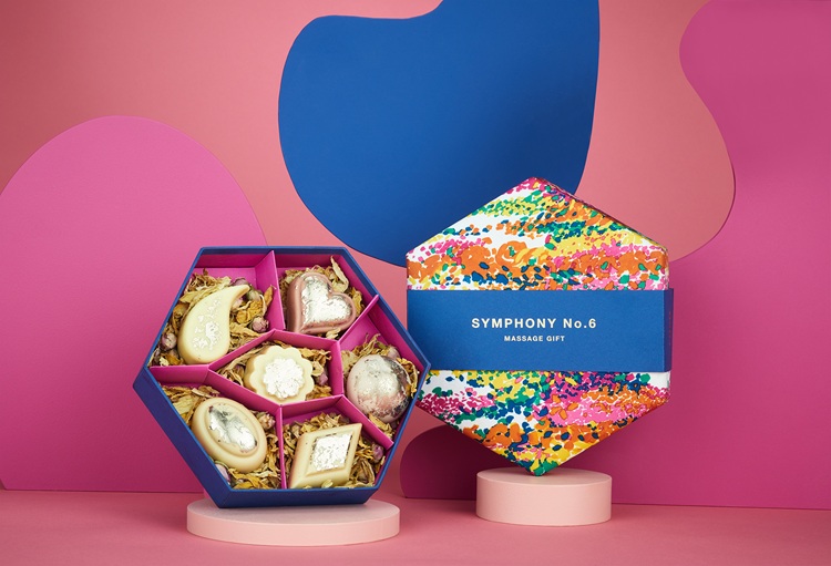 LUSH 嵐舒 舒心樂曲按摩芭禮盒(固體按摩油/花香/薰衣草