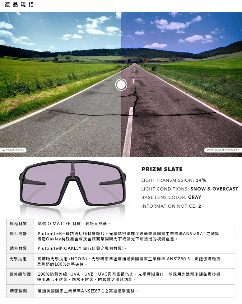 Oakley SUTRO LOW BRIDGE FIT(亞洲