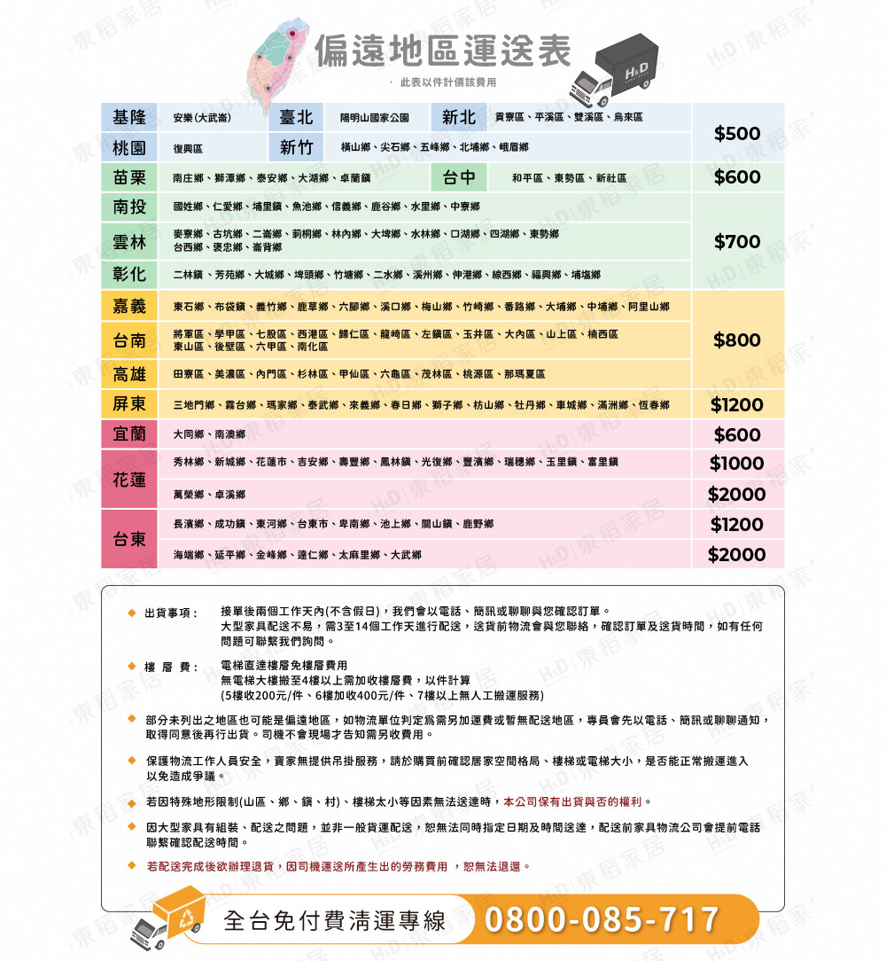 H&D 東稻家居 床頭5尺 插座床頭 雙人收納床頭 床頭片(